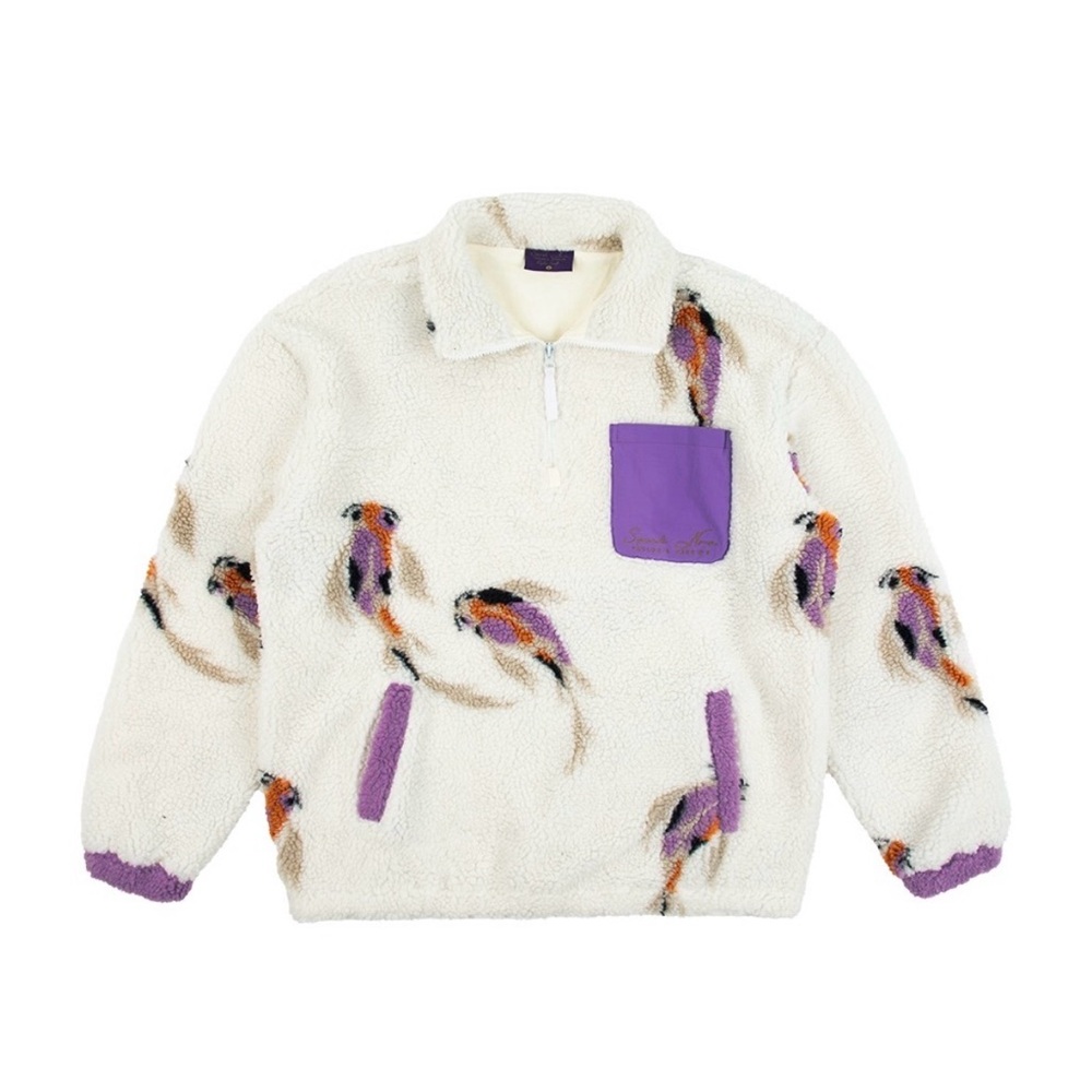Taylor Swift Speak Now Taylor’s Version Koi Fish Sherpa Quarter Zip Jacket